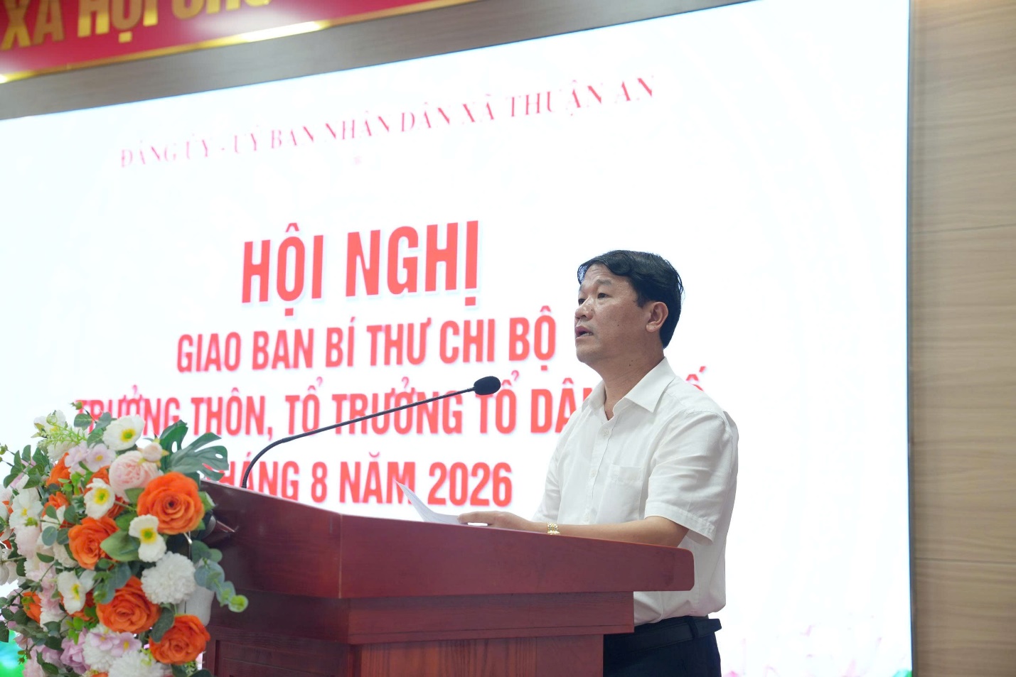 Xã Thuận An tăng cường đối thoại với cơ sở, quyết liệt tháo gỡ khó khăn trong thực hiện nhiệm vụ chính trị