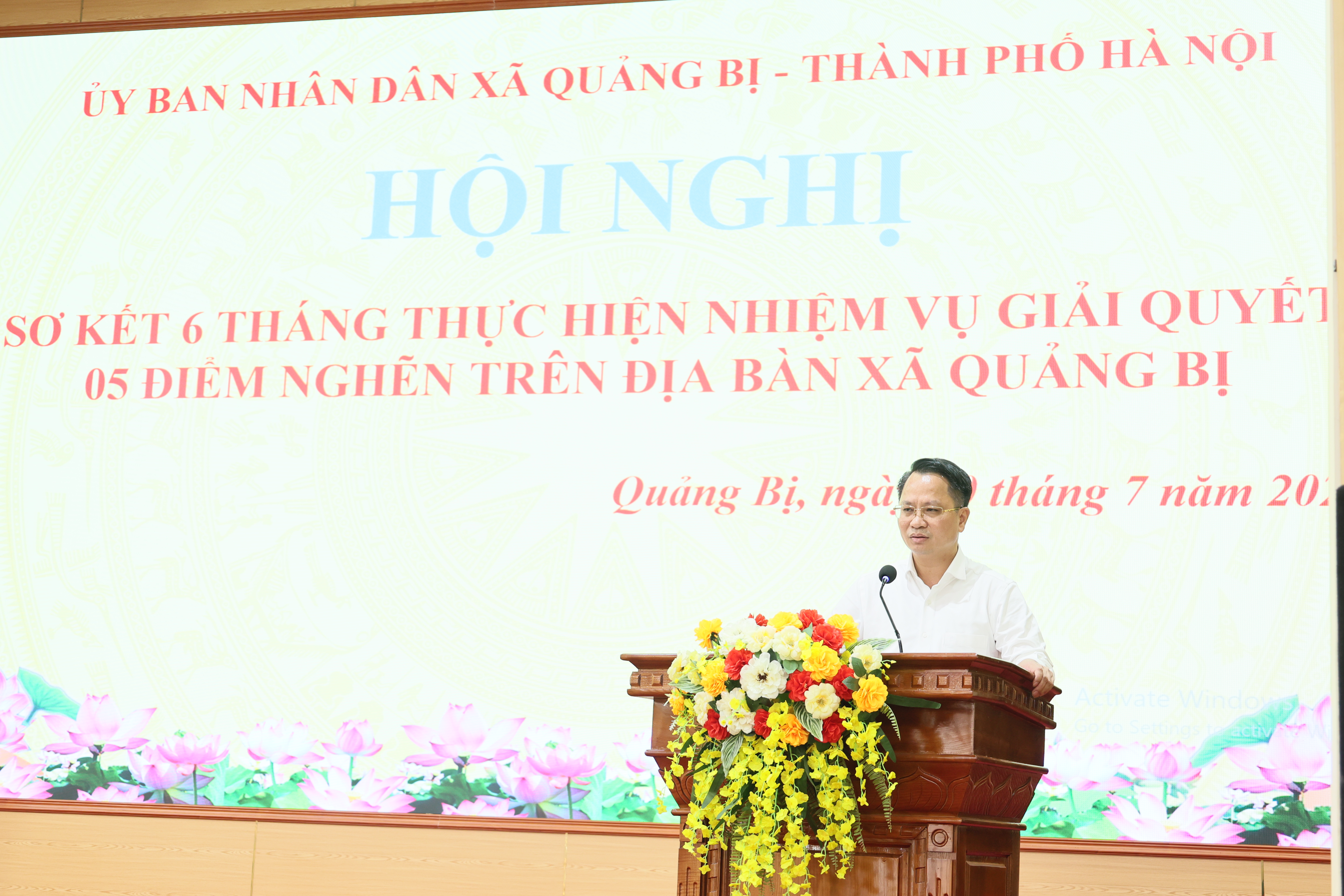 Xã Quảng Bị quyết liệt tháo gỡ 5 điểm nghẽn, tạo chuyển biến rõ nét trong quản lý đô thị và môi trường