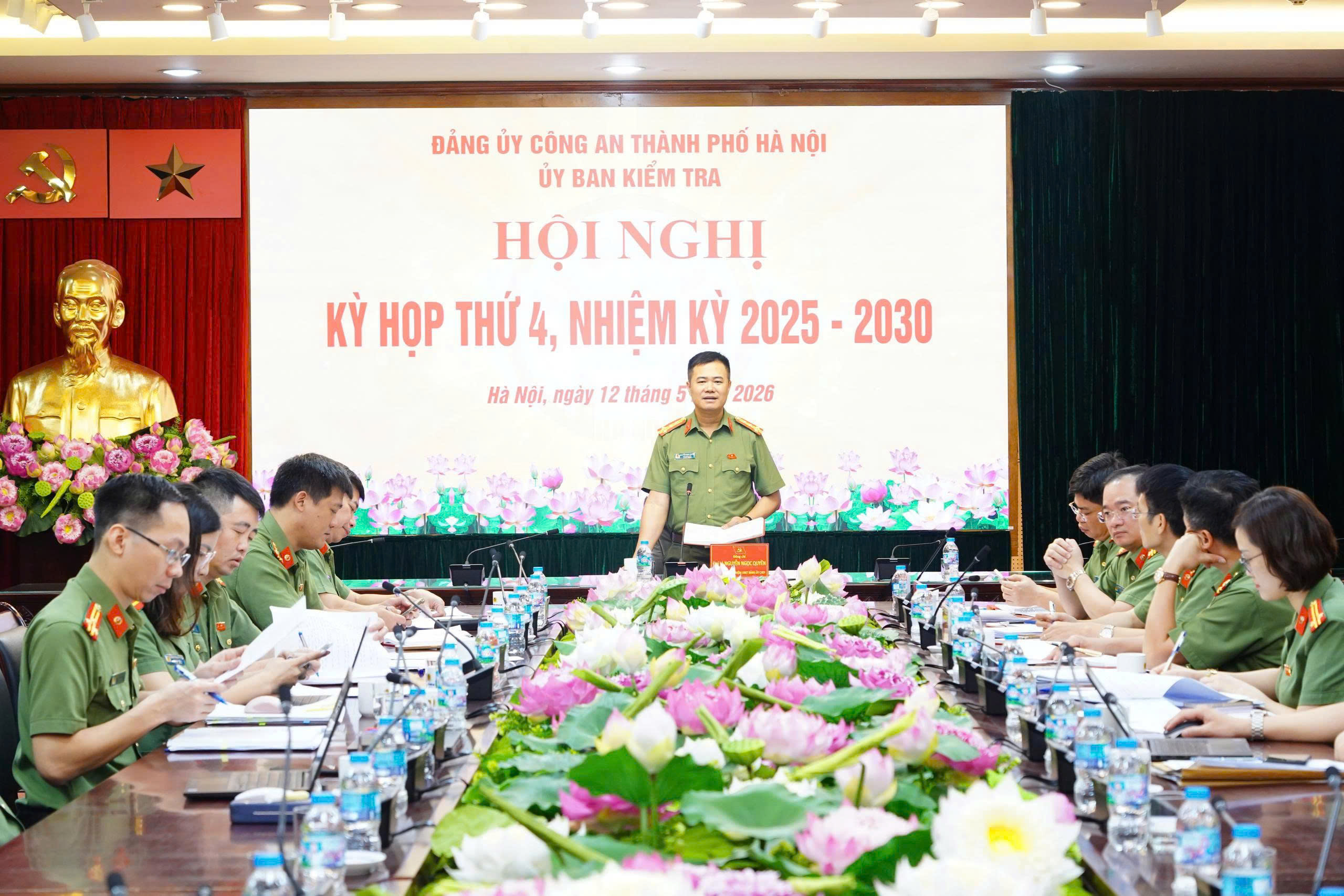 Công an thành phố Hà Nội siết chặt công tác kiểm tra, giám sát trong Đảng, nâng cao hiệu lực thi hành kỷ luật