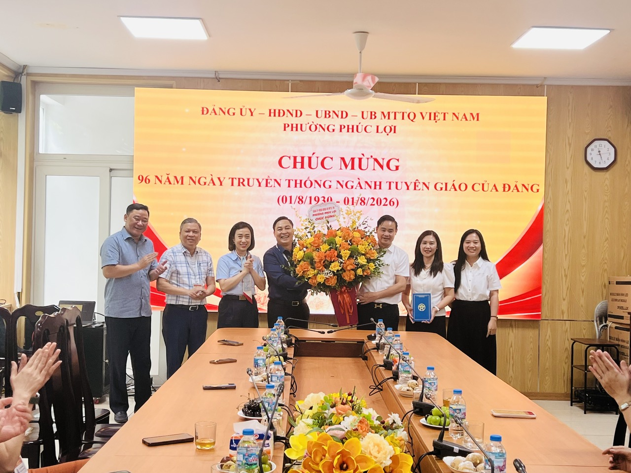 Phường Phúc Lợi phát huy truyền thống ngành Tuyên giáo, nâng cao chất lượng công tác xây dựng Đảng trong giai đoạn mới