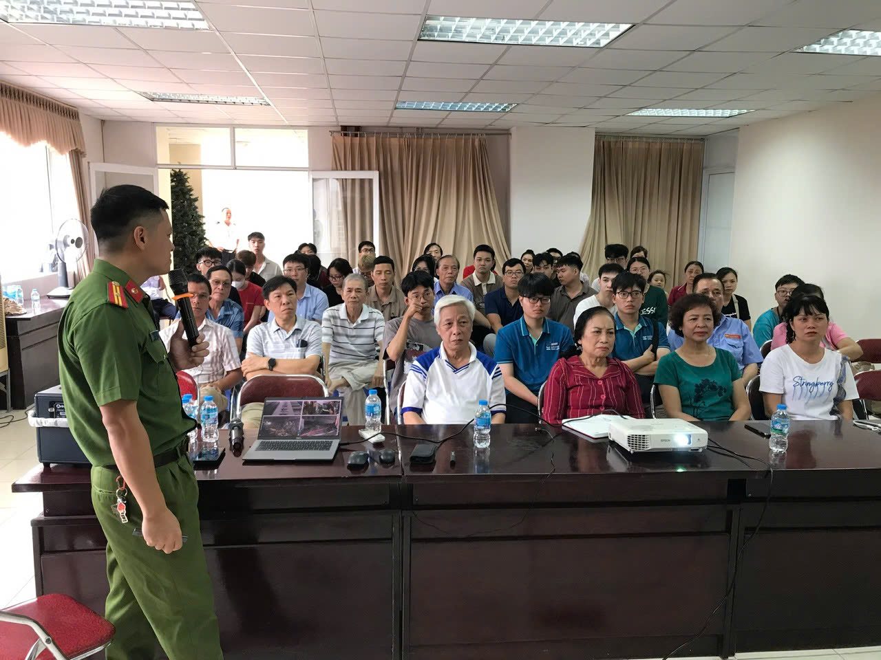 Tăng cường tuyên truyền, hướng dẫn kỹ năng phòng cháy, chữa cháy tại chung cư
