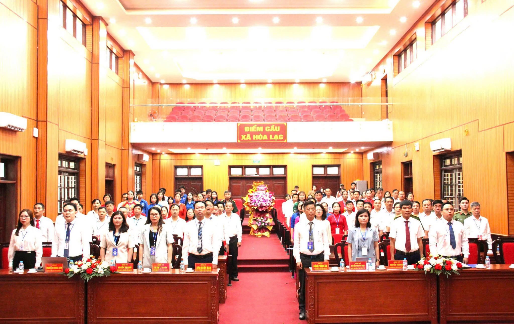 Hội Chữ thập đỏ xã Hòa Lạc kiện toàn tổ chức, mở rộng sức mạnh nhân đạo trong nhiệm kỳ mới