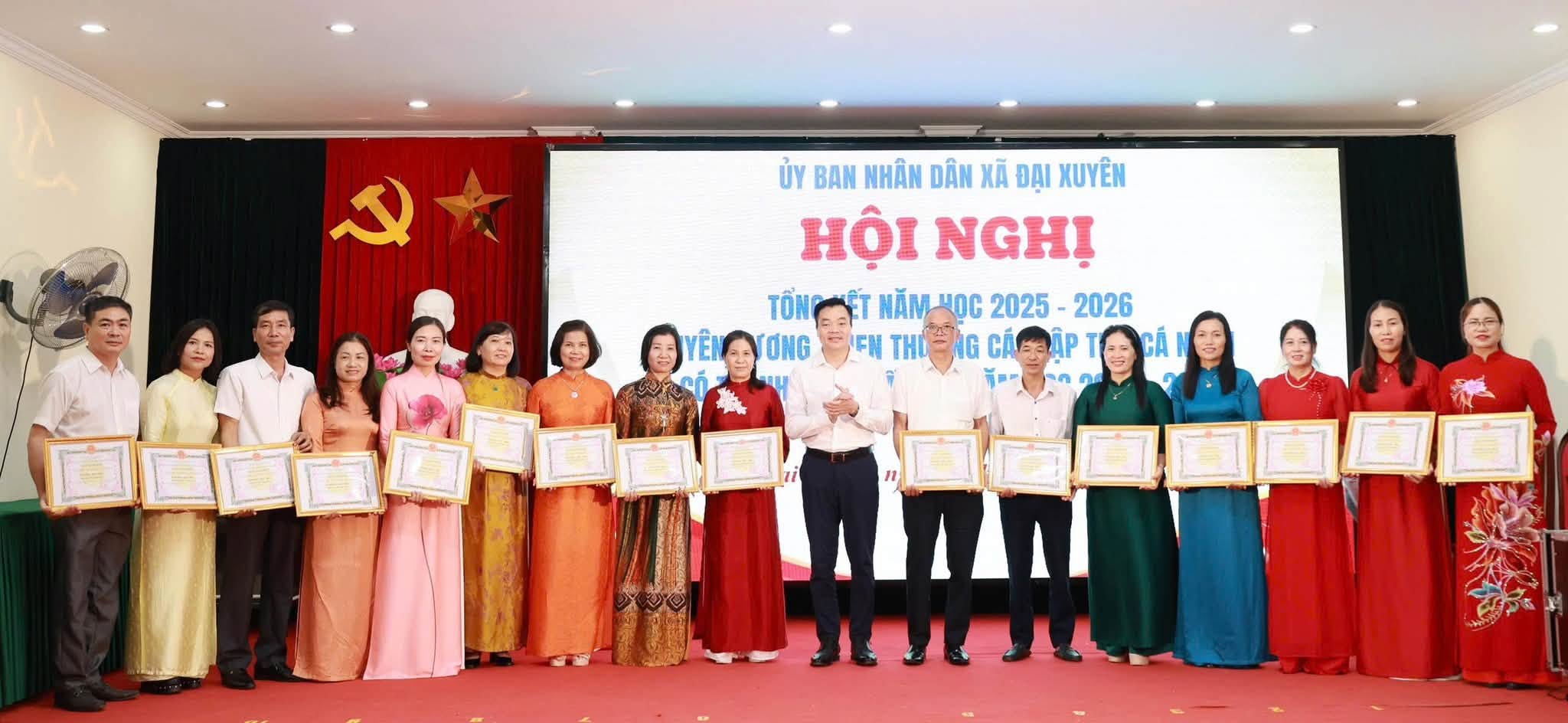 Xã Đại Xuyên phát huy truyền thống hiếu học, quyết tâm nâng cao chất lượng giáo dục, thực hiện thắng lợi nhiệm vụ năm học 2026–2027