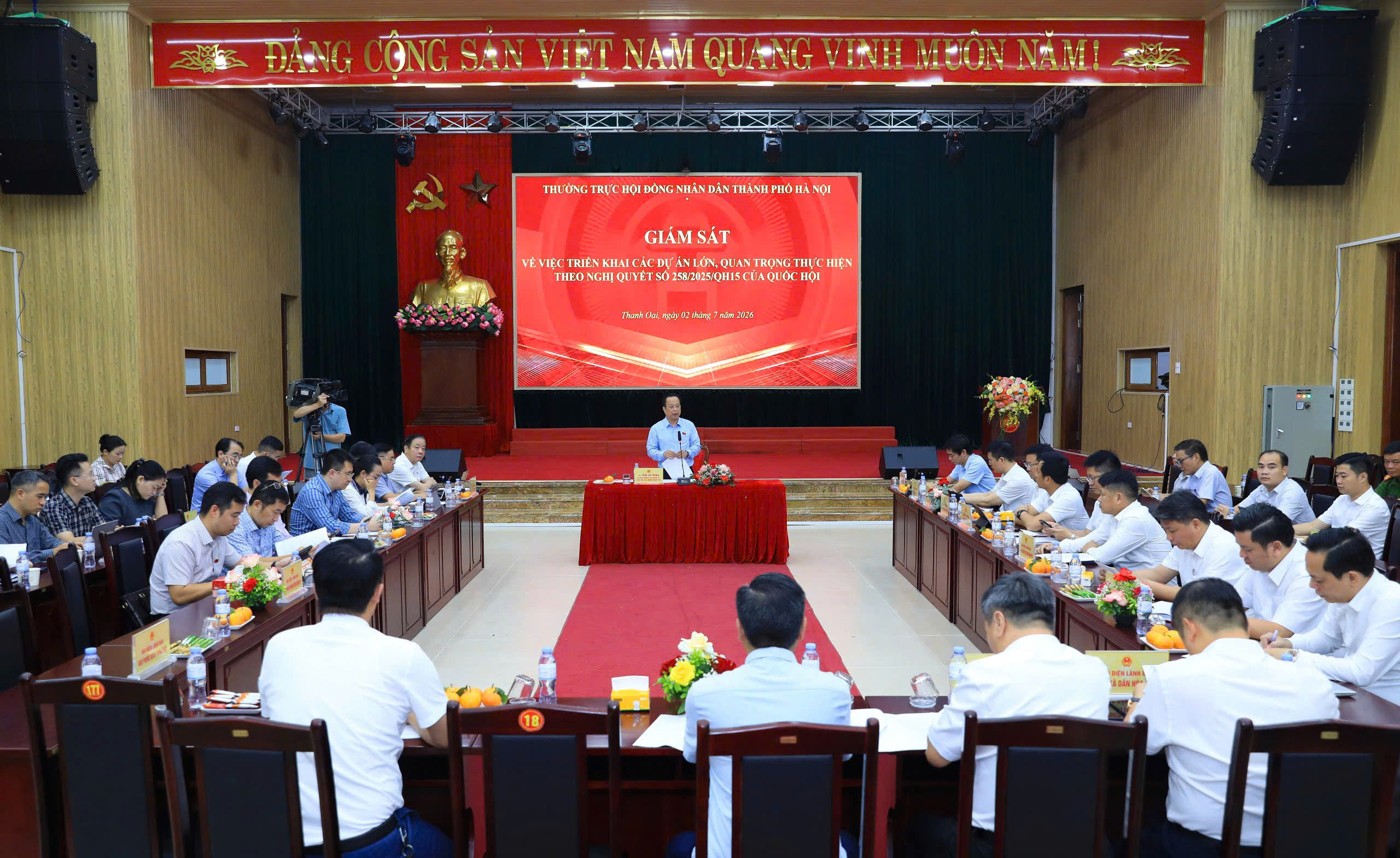 HĐND thành phố Hà Nội thúc đẩy tháo gỡ điểm nghẽn, đẩy nhanh tiến độ các dự án trọng điểm 