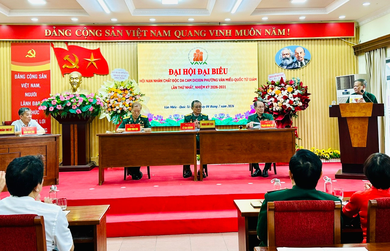 Phường Văn Miếu - Quốc Tử Giám: Kiện toàn tổ chức, nâng cao chất lượng hoạt động Hội Nạn nhân chất độc da cam/Dioxin 