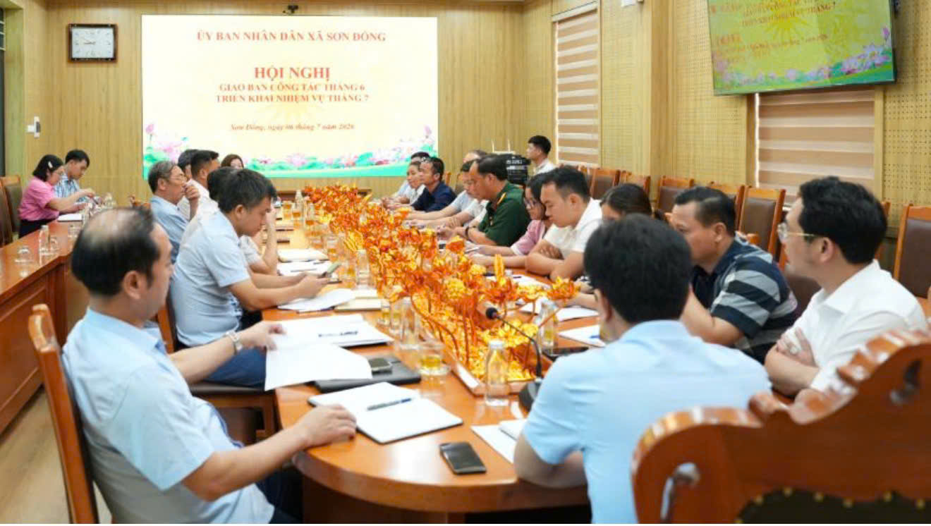 Xã Sơn Đồng tập trung tháo gỡ "điểm nghẽn", đẩy nhanh thực hiện các nhiệm vụ trọng tâm tháng 7