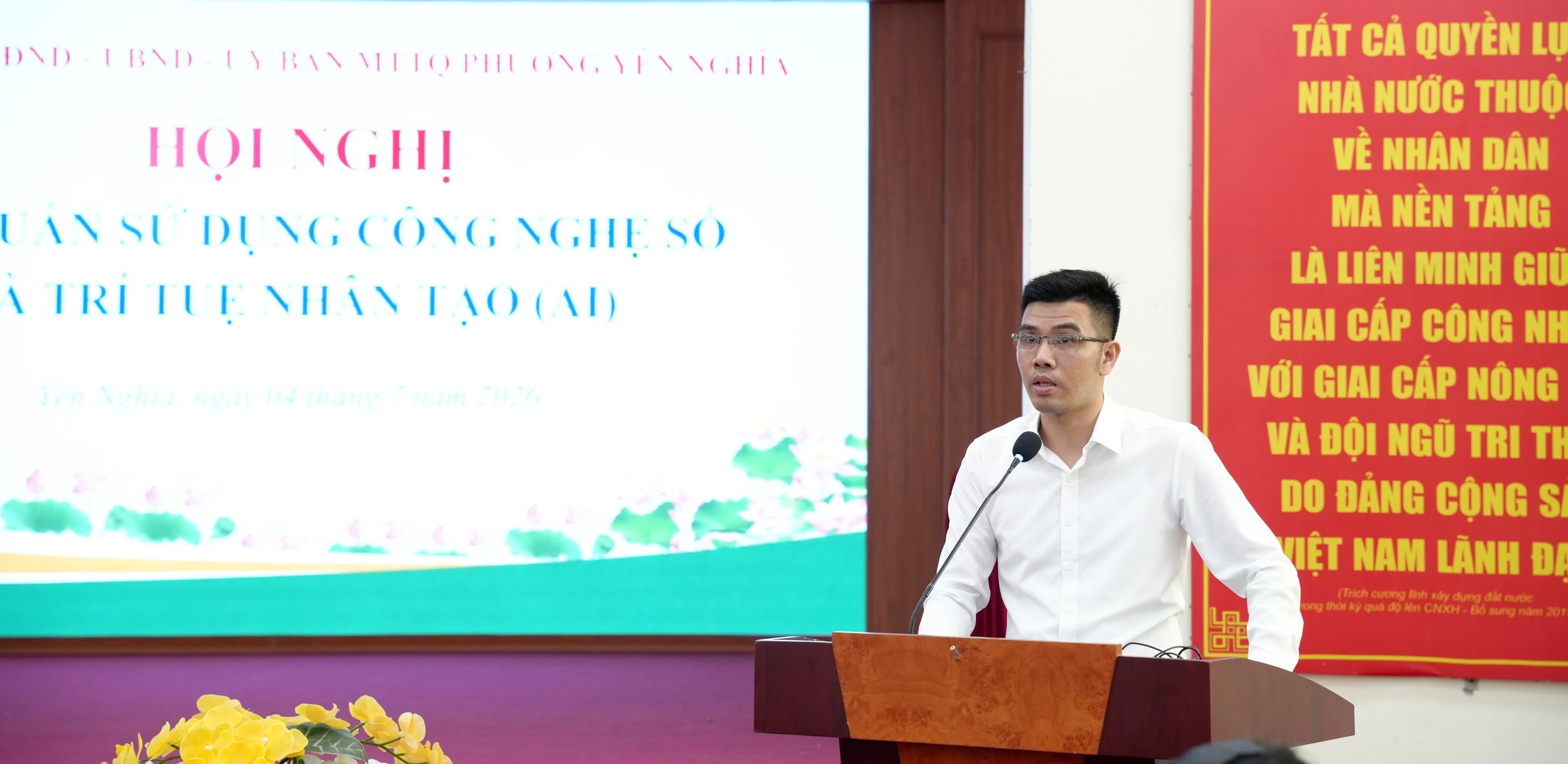 Phường Yên Nghĩa nâng cao năng lực số cho đội ngũ cán bộ, thúc đẩy ứng dụng AI trong thực thi công vụ
