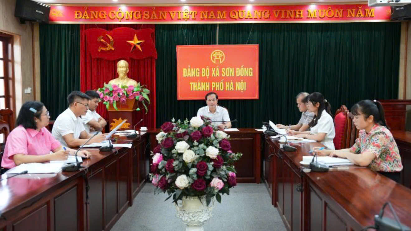 HĐND xã Sơn Đồng: Nâng cao chất lượng giám sát, quyết nghị, xây dựng chính quyền địa phương hoạt động hiệu lực, hiệu quả