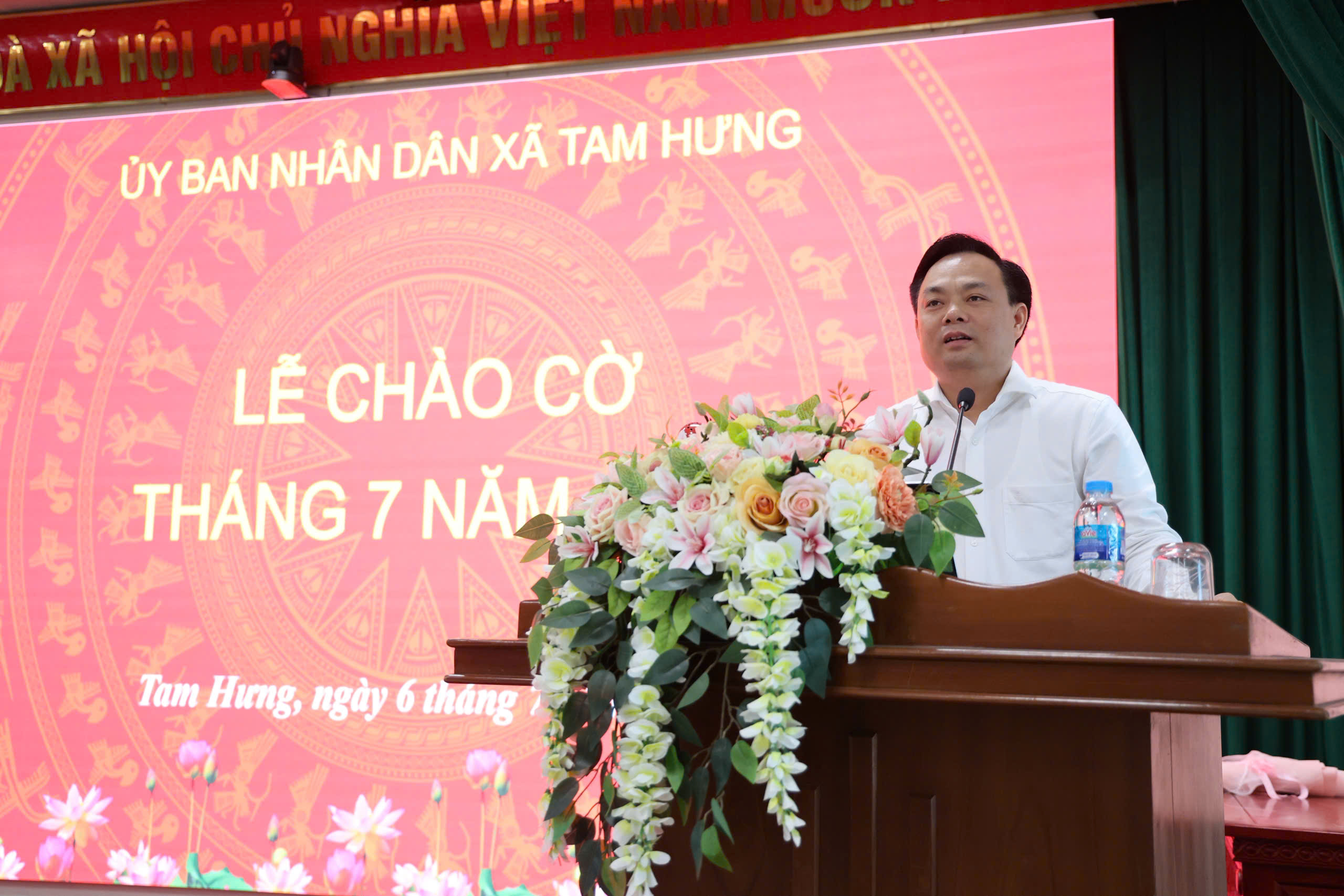 Xã Tam Hưng tập trung triển khai đồng bộ nhiệm vụ trọng tâm 6 tháng cuối năm 2026