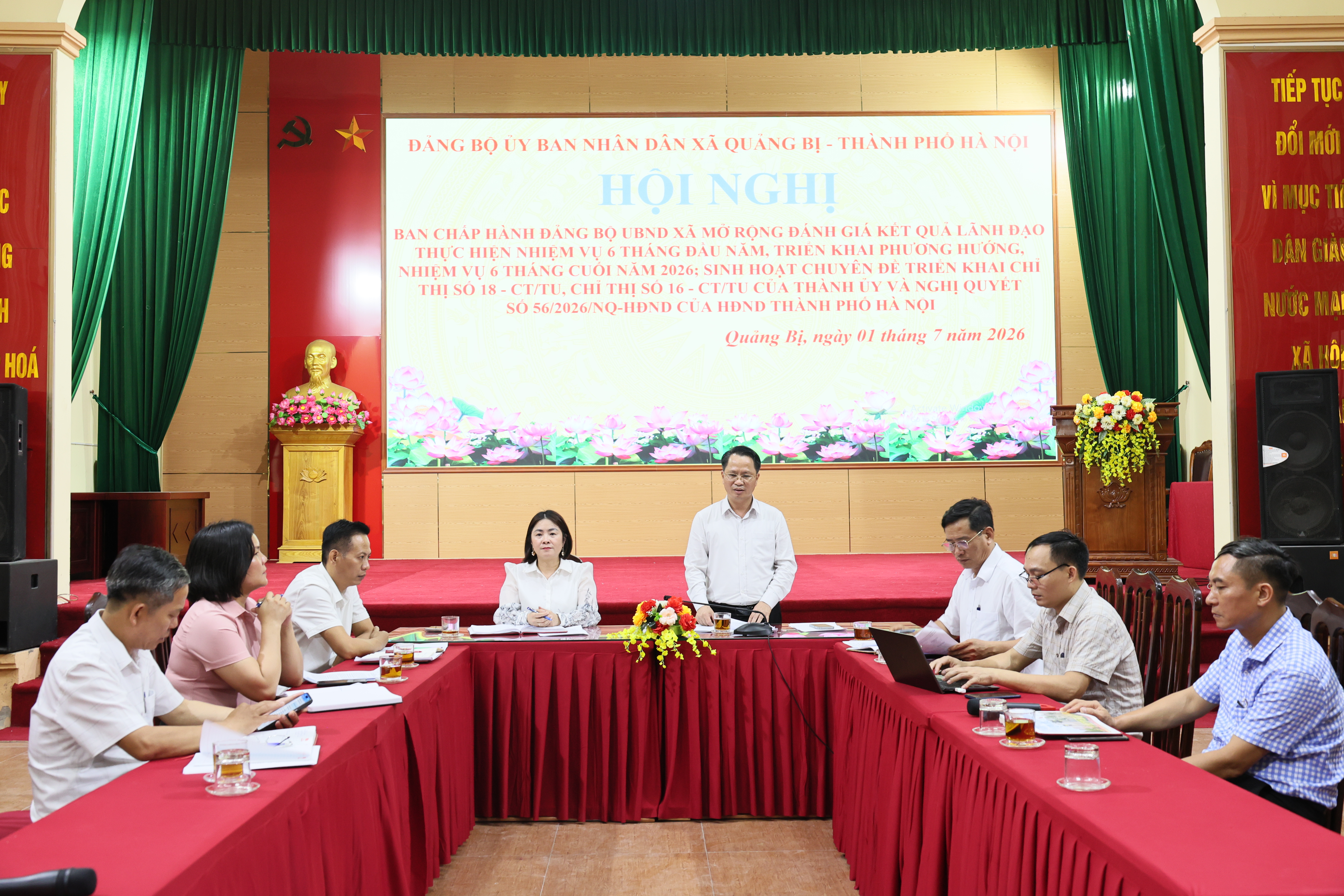 Đảng bộ UBND xã Quảng Bị quán triệt các chỉ thị, nghị quyết trọng tâm, tạo chuyển biến trong thực thi nhiệm vụ chính trị