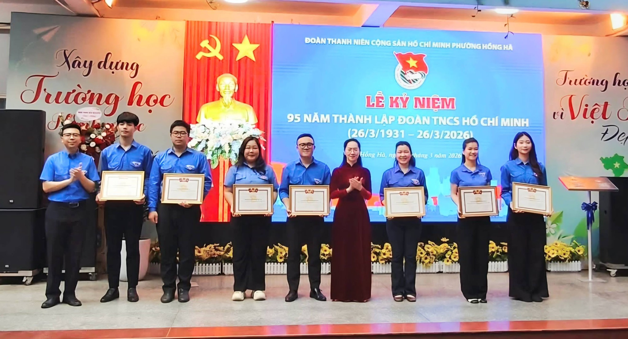 Đoàn Thanh niên phường Hồng Hà phát huy truyền thống 95 năm, lan tỏa tinh thần xung kích vì cộng đồng