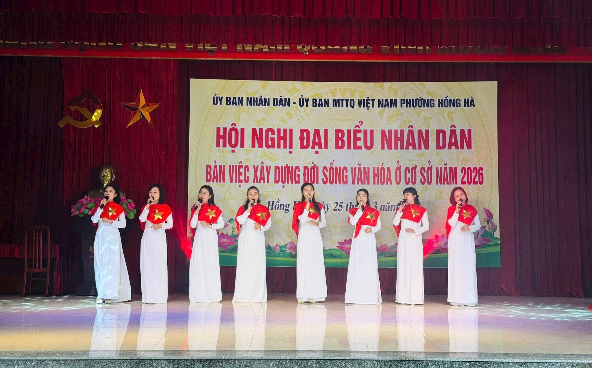 Phường Hồng Hà phát huy sức mạnh đại đoàn kết, nâng cao chất lượng đời sống văn hóa ở cơ sở
