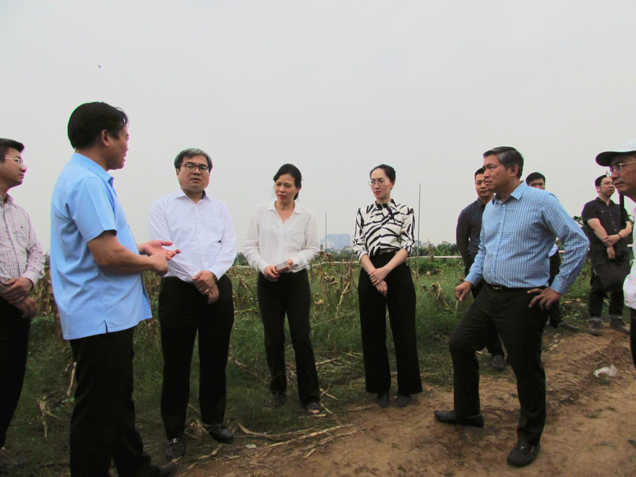 Phường Hồng Hà tăng tốc giải phóng mặt bằng cầu Tứ Liên, hoàn tất chi trả cho các hộ dân cuối cùng