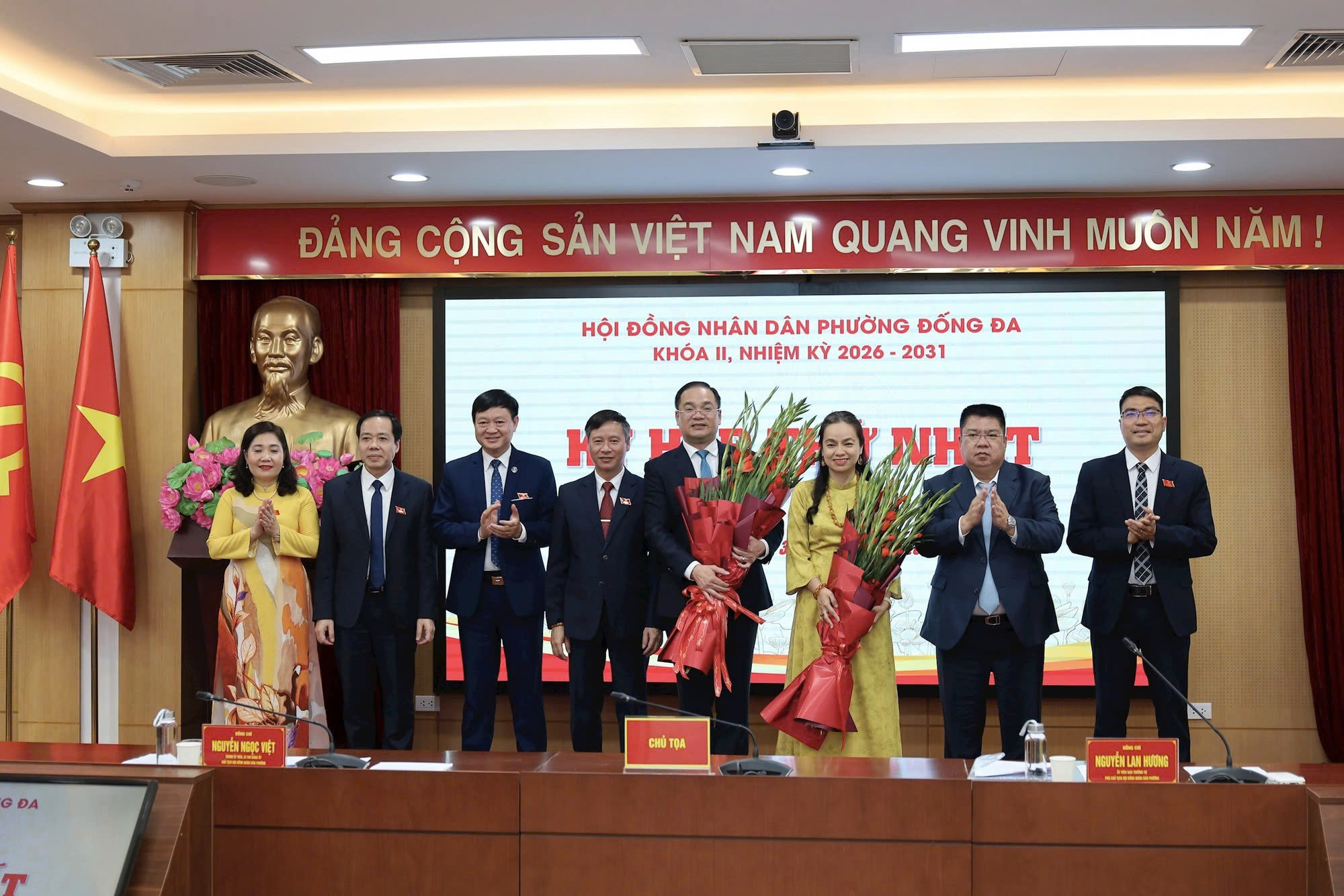 Phường Đống Đa kiện toàn bộ máy chính quyền nhiệm kỳ mới, tạo nền tảng cho giai đoạn phát triển tiếp theo