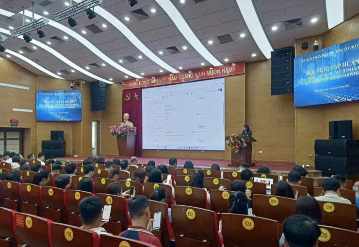 Phường Ô Chợ Dừa tăng tốc chuyển đổi số, đưa HanoiWork vào vận hành đồng bộ trong hoạt động quản lý, điều hành