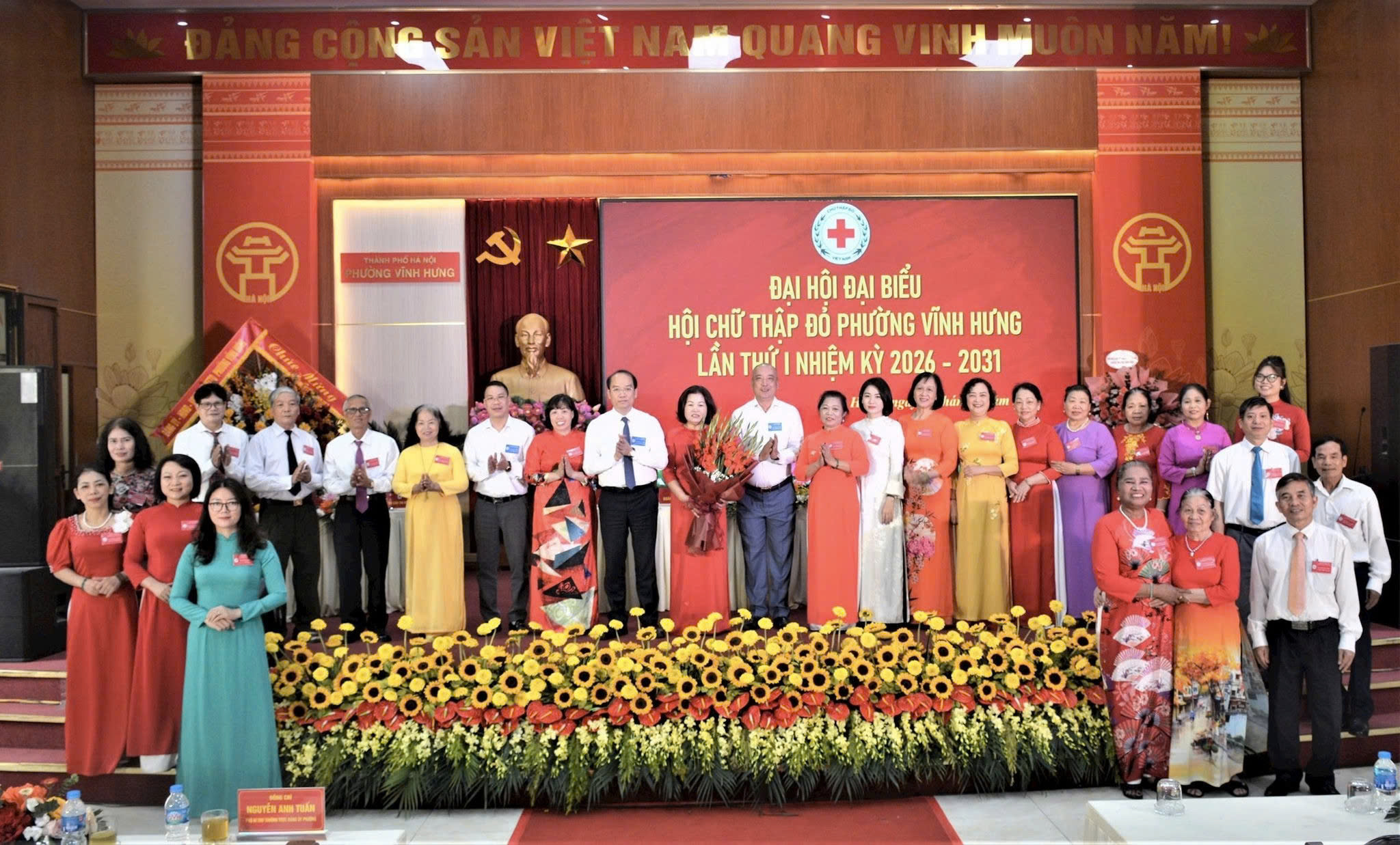 Phường Vĩnh Hưng củng cố tổ chức Hội Chữ thập đỏ, mở rộng sức lan tỏa các hoạt động nhân đạo trong nhiệm kỳ mới