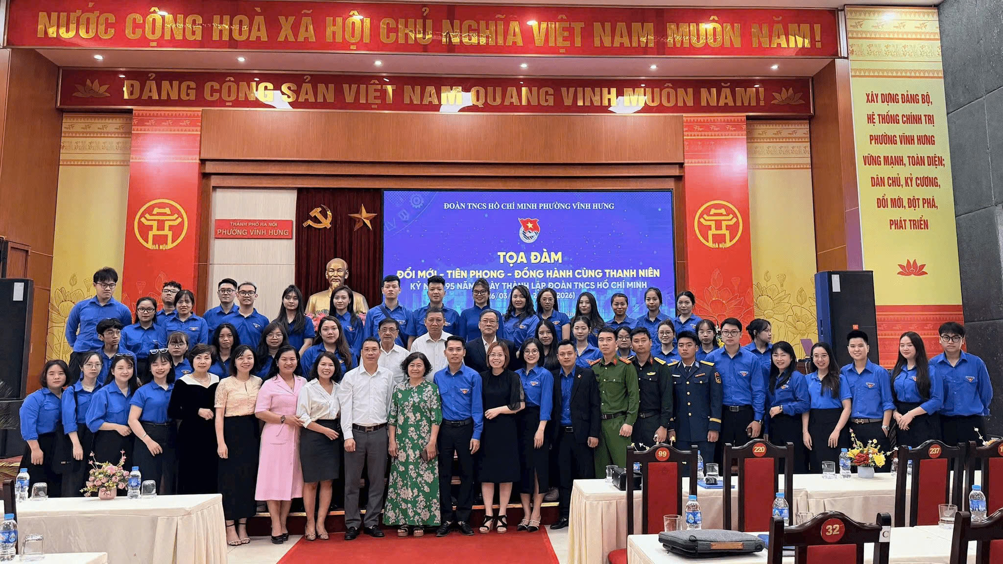 Đoàn Thanh niên phường Vĩnh Hưng khơi dậy khát vọng cống hiến của tuổi trẻ qua chương trình “Đổi mới - Tiên phong - Đồng hành cùng thanh niên”