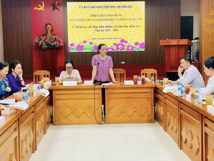Phường Thanh Liệt nâng cao hiệu quả quản lý giáo dục mầm non, tạo nền tảng phát triển bền vững chất lượng chăm sóc trẻ