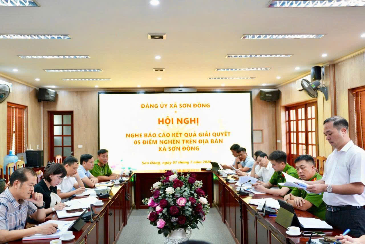 Xã Sơn Đồng: Quyết liệt tháo gỡ điểm nghẽn, tạo động lực phát triển bền vững địa phương