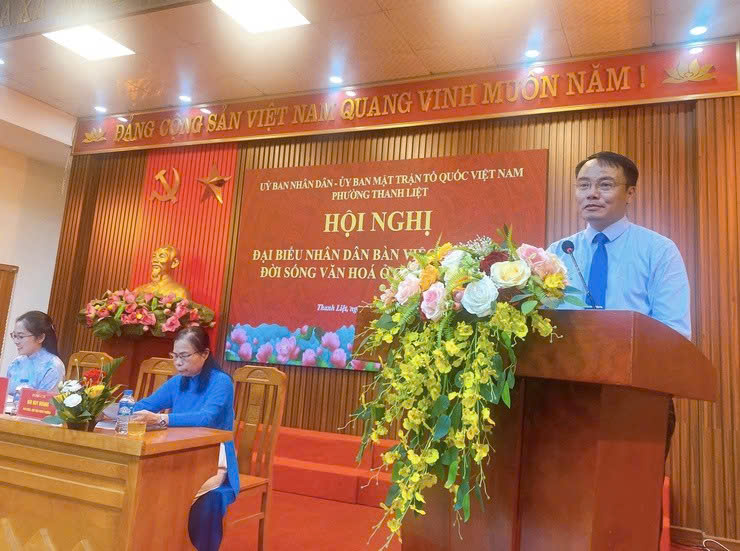 Phường Thanh Liệt lan tỏa phong trào xây dựng đời sống văn hóa, hướng tới đô thị văn minh, phát triển bền vững