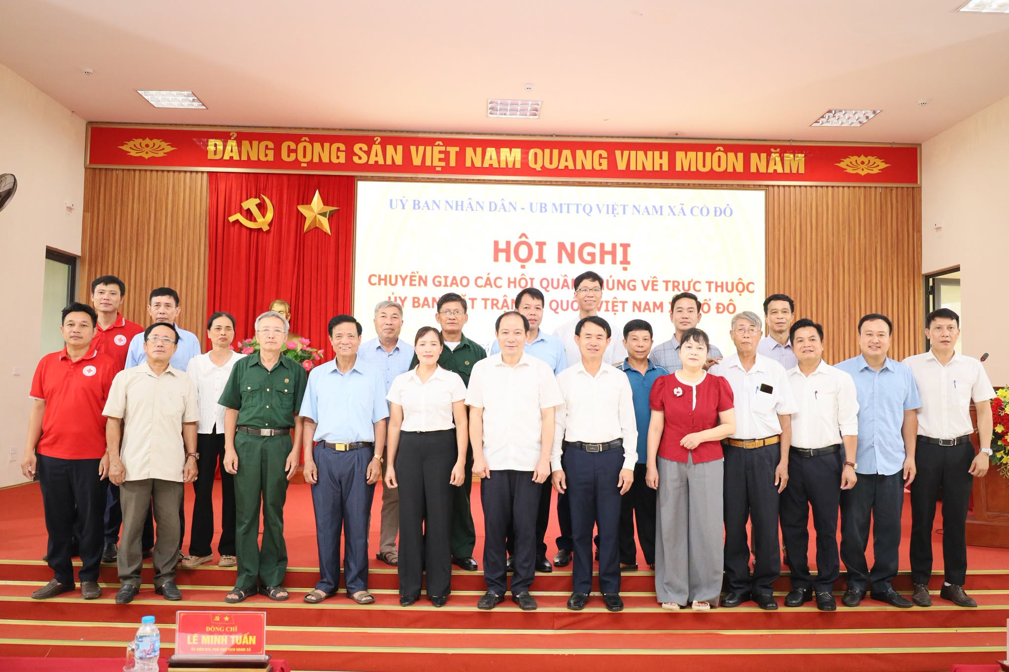 Xã Cổ Đô kiện toàn tổ chức các hội quần chúng, nâng cao sức mạnh khối đại đoàn kết từ cơ sở