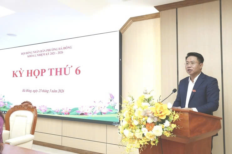HĐND phường Hà Đông thông qua nhiều nghị quyết quan trọng, tạo nền tảng phát triển giai đoạn 2026-2030