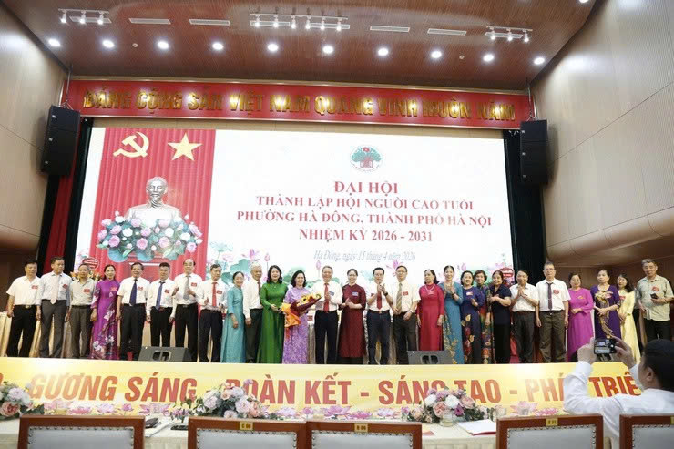 Phường Hà Đông thành lập Hội Người cao tuổi khóa I, củng cố tổ chức, phát huy vai trò người cao tuổi trong giai đoạn mới