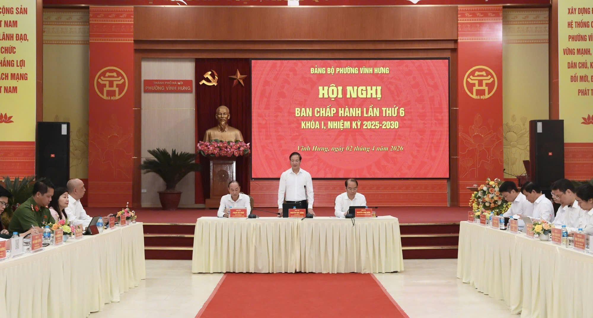 Đảng bộ phường Vĩnh Hưng quyết tâm tạo đột phá phát triển, tập trung tháo gỡ “điểm nghẽn” để hoàn thành mục tiêu tăng trưởng năm 2026