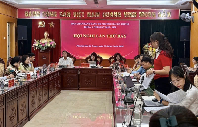 Đảng bộ phường Hai Bà Trưng tạo đà bứt phá từ kỷ cương điều hành, tập trung xử lý các điểm nghẽn đô thị
