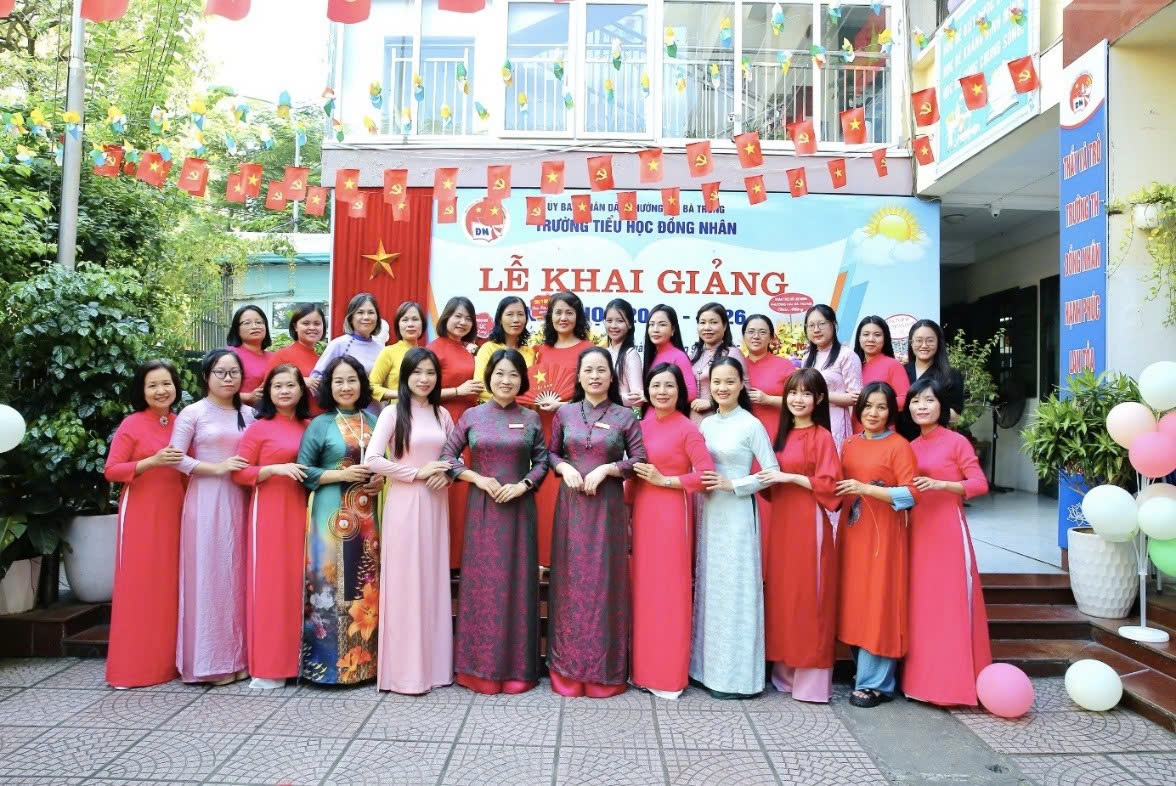 Nhà giáo Hoàng Thị Kim Dung: Người gieo hạt tri thức và lan tỏa giá trị nhân văn từ mái trường Tiểu học Đồng Nhân