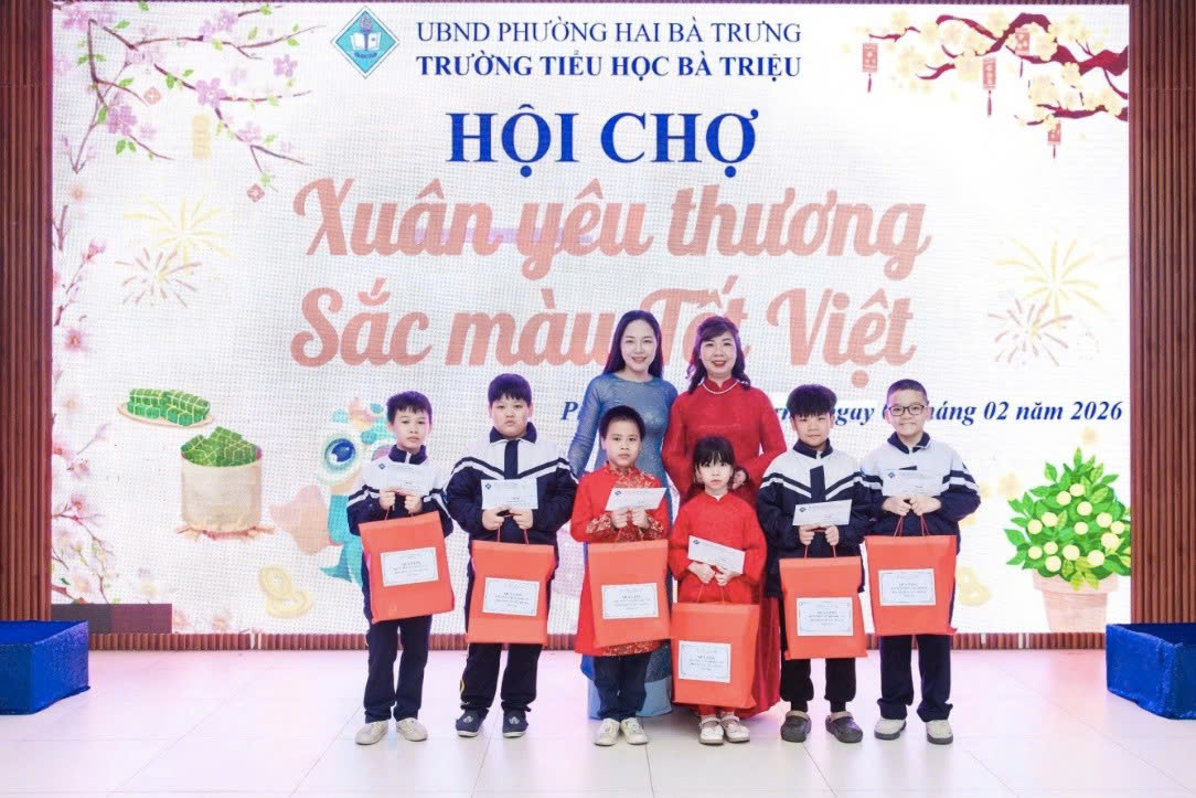 Trường Tiểu học Bà Triệu lan tỏa yêu thương từ tấm gương nhà giáo Đinh Tuyết Mai