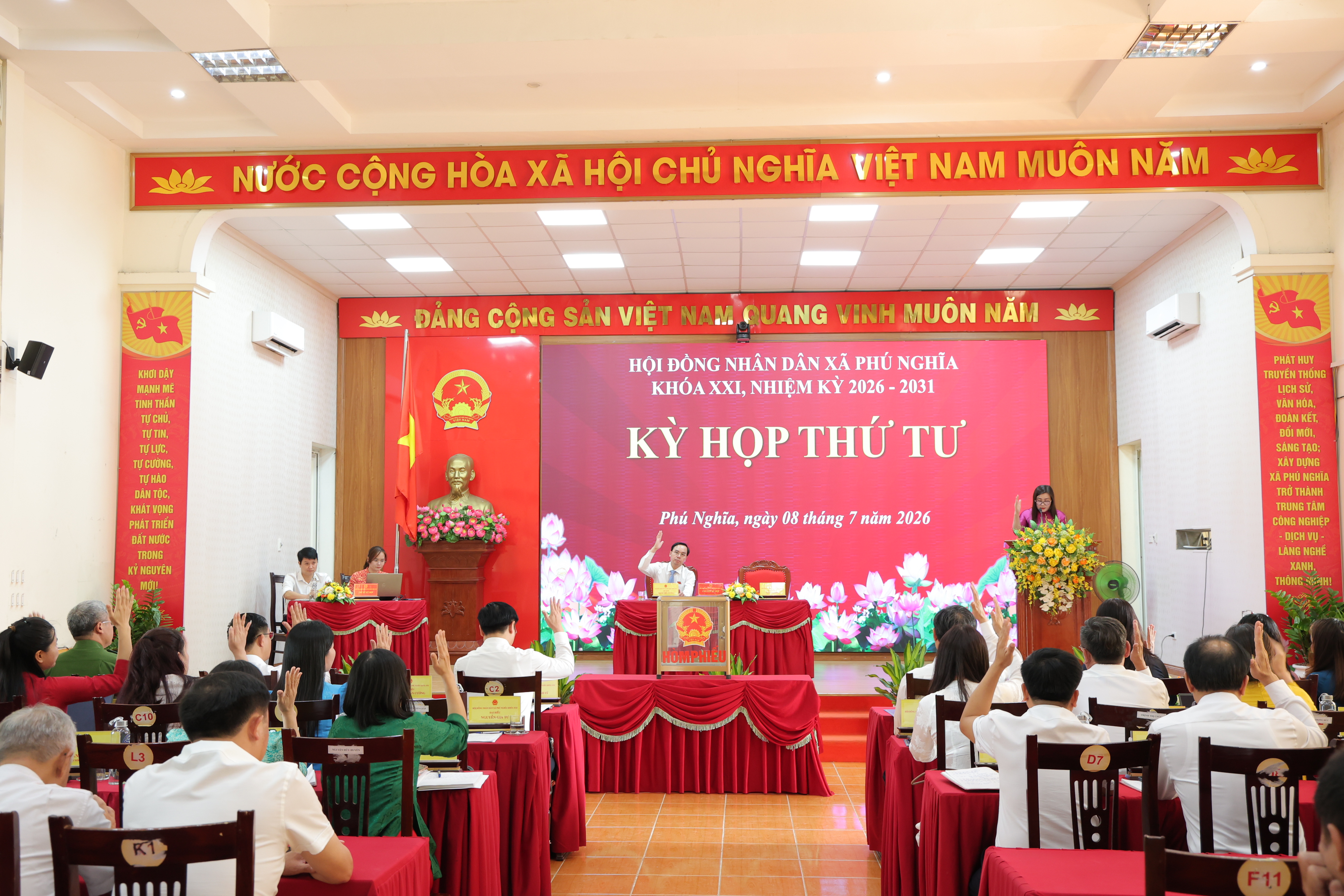 HĐND xã Phú Nghĩa quyết nghị nhiều nhiệm vụ trọng tâm, tạo động lực thực hiện thắng lợi mục tiêu phát triển năm 2026