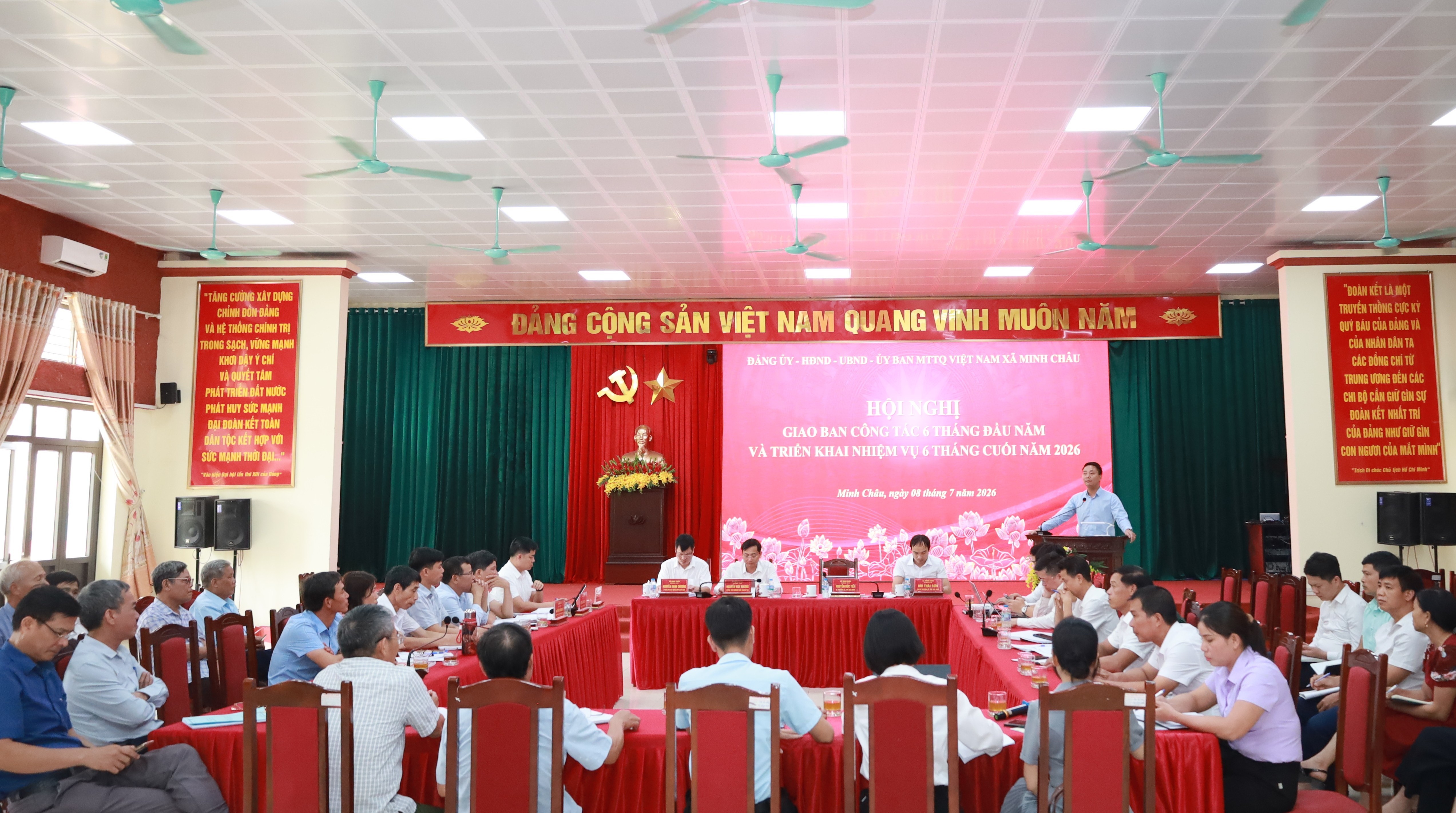 Xã Minh Châu tạo đà bứt phá, quyết tâm hoàn thành toàn diện các mục tiêu phát triển năm 2026