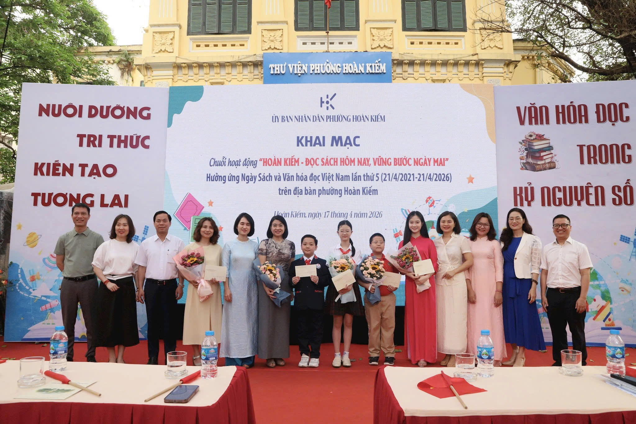 UBND phường Hoàn Kiếm lan tỏa văn hóa đọc qua chuỗi hoạt động sáng tạo, khơi dậy niềm đam mê tri thức