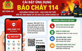Hà Nội đẩy mạnh tuyên truyền, vận động lắp đặt thiết bị truyền tin báo cháy và sử dụng ứng dụng “Báo cháy 114”