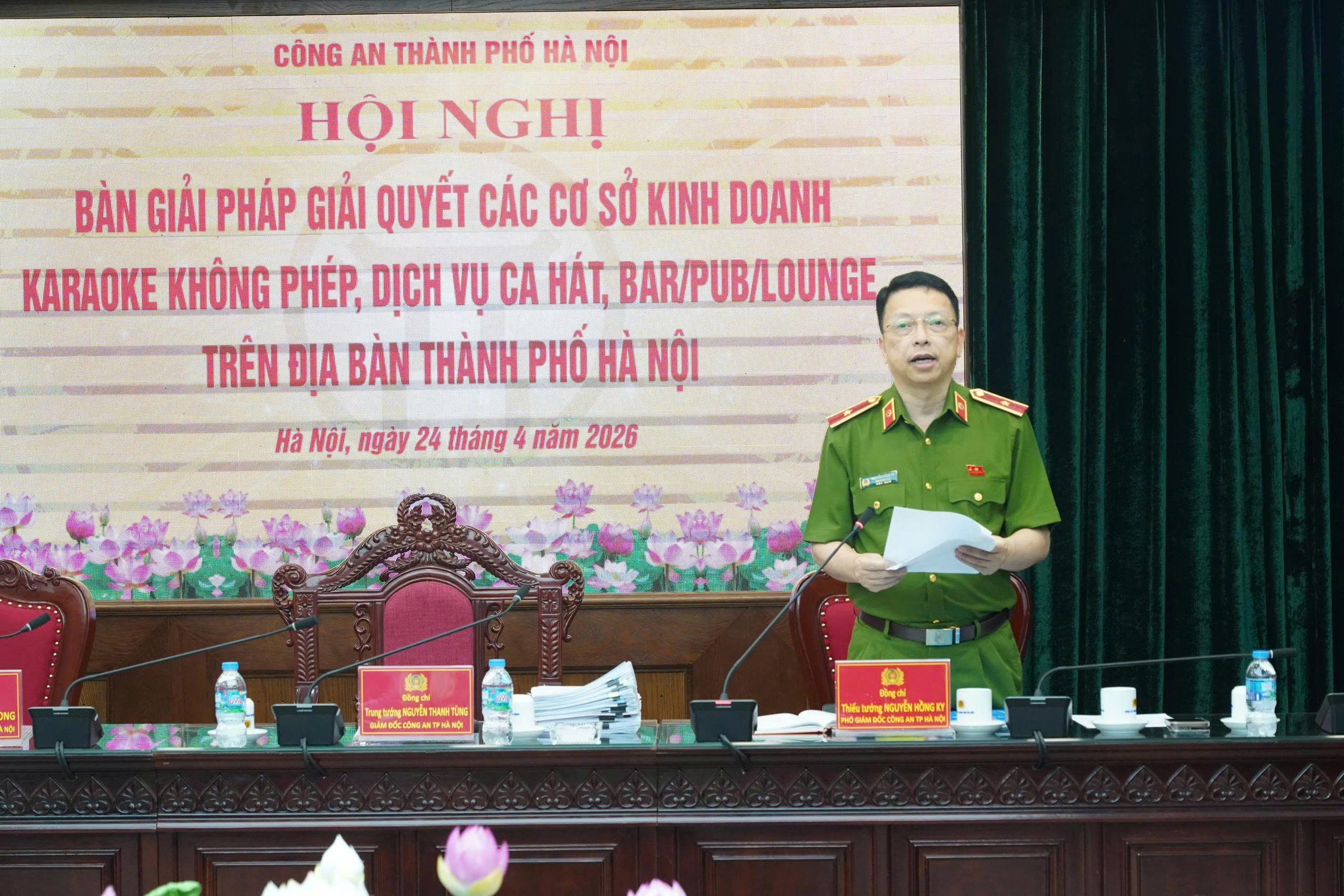 Hà Nội: Công an thành phố siết quản lý karaoke, bar, pub, lounge, quyết xử lý dứt điểm cơ sở hoạt động không phép
