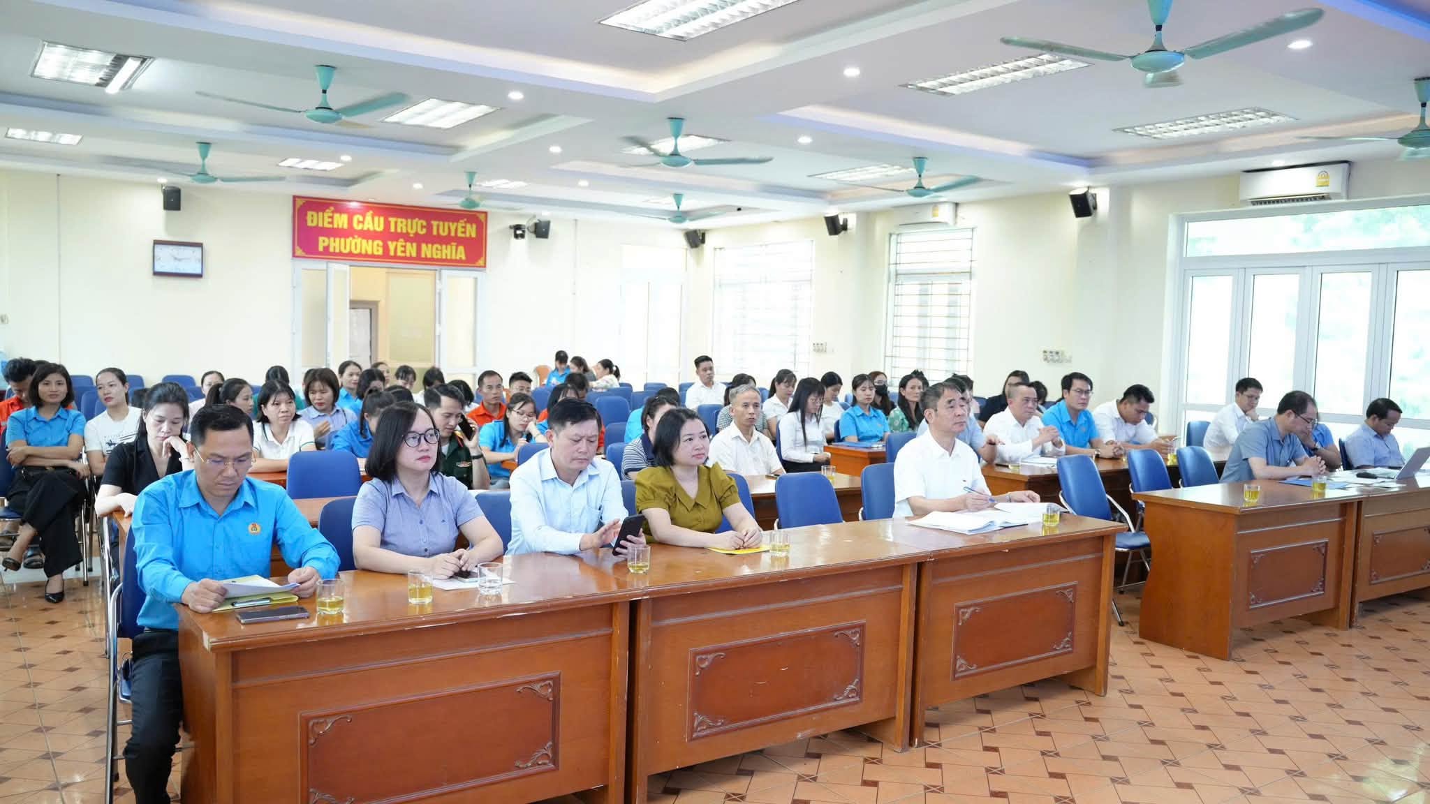 Phường Yên Nghĩa tăng cường đối thoại, lắng nghe tiếng nói đoàn viên và người lao động để hoàn thiện chính sách từ cơ sở