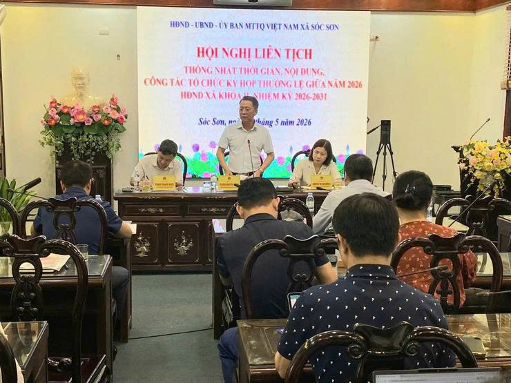HĐND xã Sóc Sơn thống nhất công tác chuẩn bị kỳ họp thường lệ giữa năm 2026