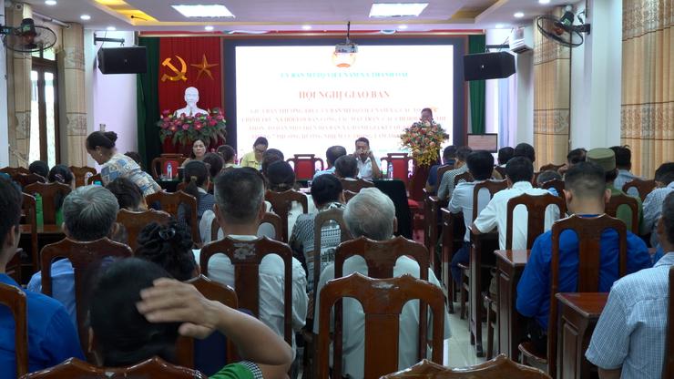 Xã Thanh Oai nâng cao chất lượng hoạt động Mặt trận ở cơ sở, phát huy vai trò nòng cốt trong tập hợp và vận động nhân dân