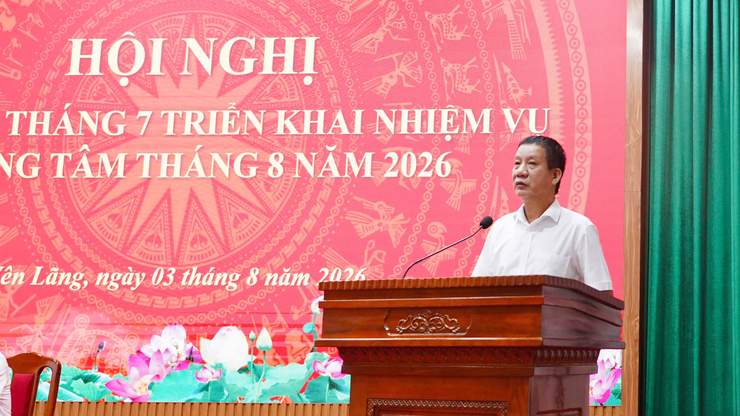 Xã Yên Lãng: Hoàn thành sắp xếp chi bộ, thu ngân sách vượt 81% dự toán