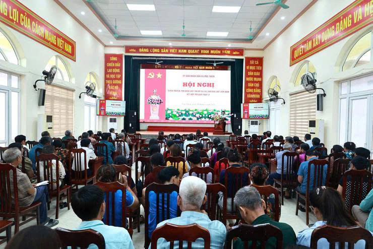 Xã Ứng Thiên đẩy mạnh tuyên truyền Luật Thủ đô, nâng cao hiệu quả trợ giúp pháp lý cho người dân