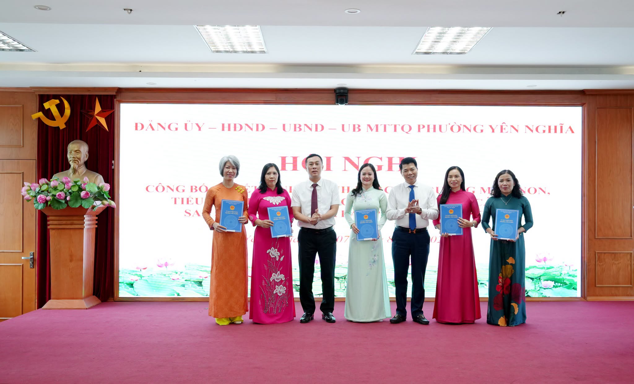 Phường Yên Nghĩa sắp xếp mạng lưới trường học, nâng cao hiệu lực quản trị, chất lượng giáo dục