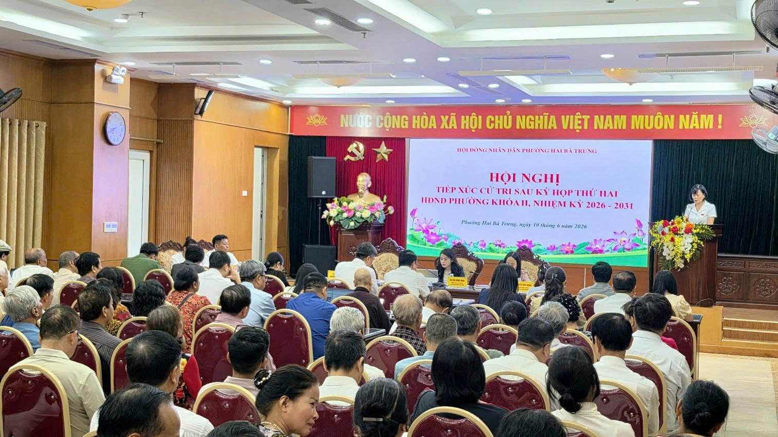 HĐND phường Hai Bà Trưng tăng cường đối thoại với cử tri, thúc đẩy giải quyết kịp thời các kiến nghị dân sinh