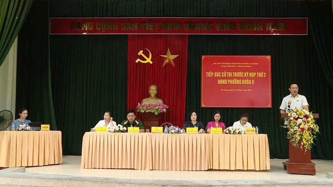 HĐND phường Hà Đông lắng nghe ý kiến cử tri, chuẩn bị kỹ nội dung kỳ họp thường lệ giữa năm