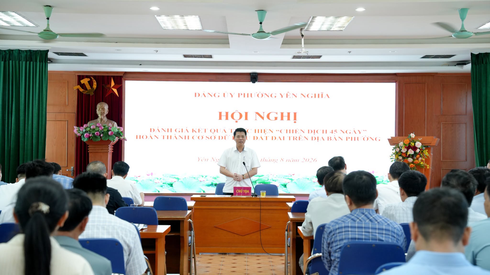 Phường Yên Nghĩa đẩy nhanh hoàn thiện dữ liệu đất đai, tạo nền tảng cho quản trị số