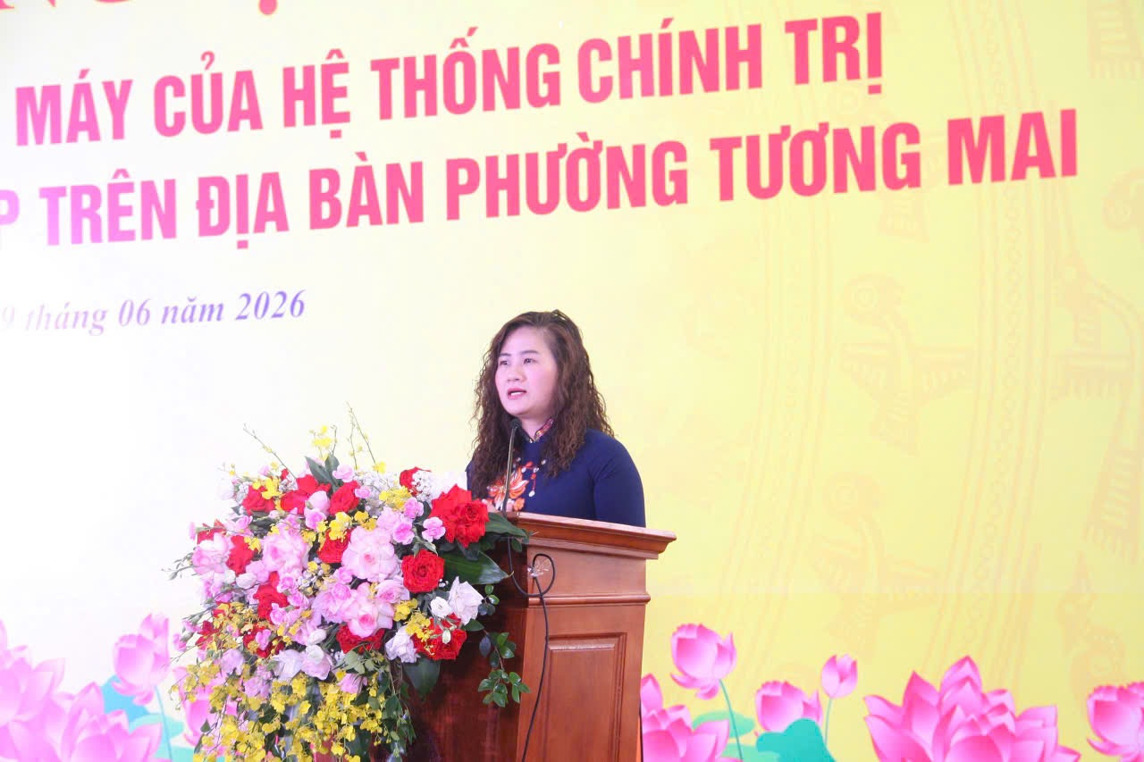 Phường Tương Mai tạo chuyển biến rõ nét sau một năm vận hành mô hình chính quyền địa phương hai cấp