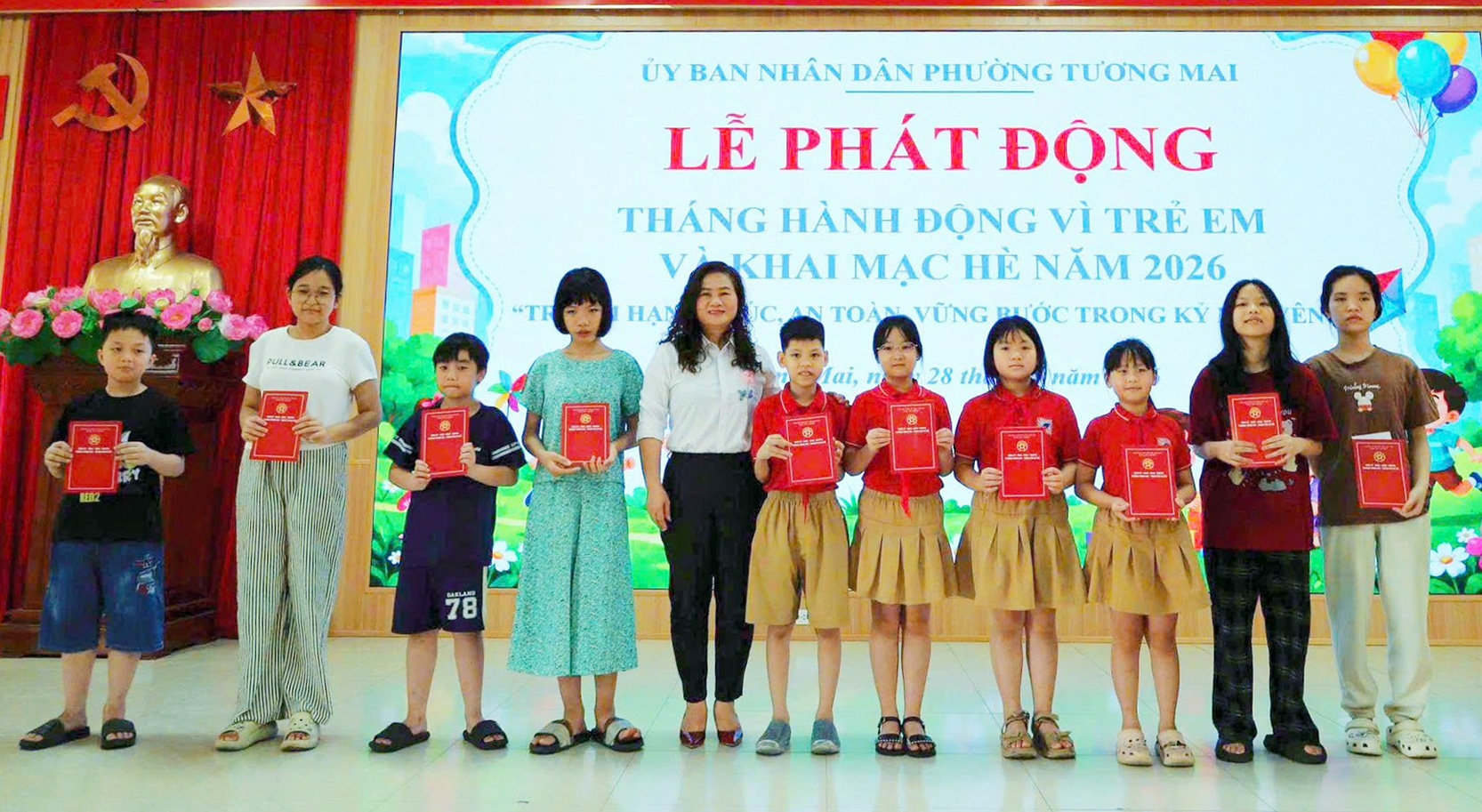 Phường Tương Mai chung tay kiến tạo môi trường an toàn cho trẻ em trong kỷ nguyên số