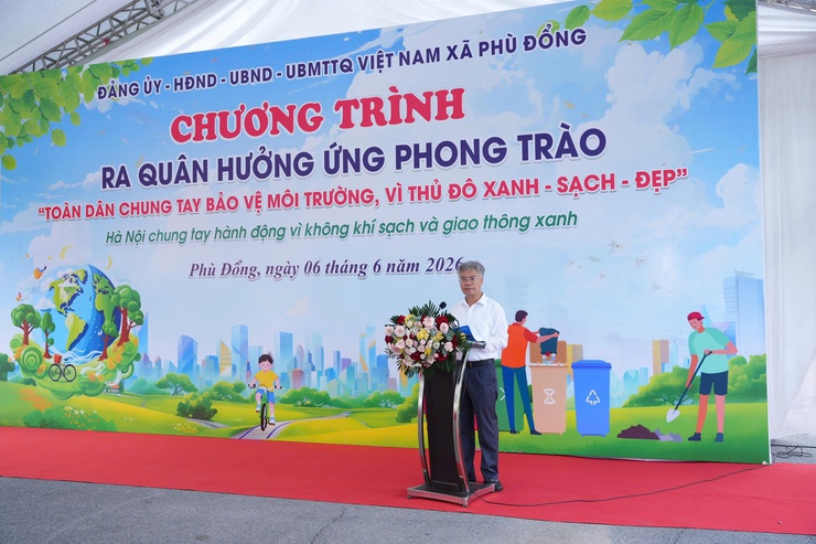 Xã Phù Đổng quyết liệt xóa “điểm đen” về rác thải, xây dựng môi trường sống xanh, bền vững