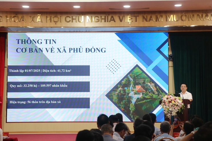 Xã Phù Đổng tạo đồng thuận từ cơ sở, quyết liệt triển khai sắp xếp thôn trong năm 2026