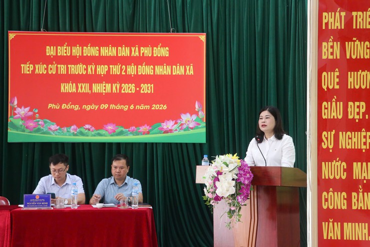 Xã Phù Đổng tập trung xử lý kiến nghị về môi trường, đất đai và tiến độ các dự án dân sinh